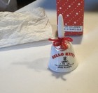 Vintage Hello Kitty 1976  Sanrio Japan Bone China   Christmas Bell   Htf Rare 