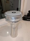 Meinl Percussion He-102 Aluminum Darbuka Hand Drum Plain Not Etched Good Sound