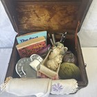 Grandma   Grandpa s Junk Drawer Lot Of Vintage Collectibles  Ephemera    More 