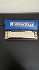 M  Hohner Blues Harp Key Of G Harmonica Vintage With Case  Made In Germany