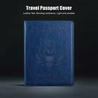 Rfid Blocking Passport Holder Travel Wallet Leather Case Cover Vaccine Card Hold