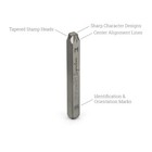 Impressart Amethyst Lowercase Signature Letter Metal Stamps  Steel Punches