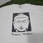 Rare Vtg Vintage  Buddha Siddhartha Inquire Within Buddhism  T-shirt Size Xl