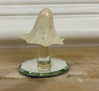 Glass Baron Glass Blown Polka Dot Mushroom Figurine
