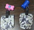 2 - 5  Dog Treat Pouch Bag  Pet Dog Training Food Storage Bones Camo His  Her 
