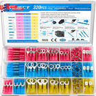 600 Pcs Heat Shrink Wire Connectors Kit  Multipurpose Waterproof Electrical Wire