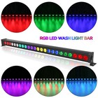 6pack 24led Rgb Wall Wash Light Dmx512 Dj Party Disco Stage Show Display Bar