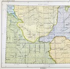 Antique 1899  Wyoming Map Original - Ceded Indian Lands  11 5x9 