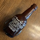 Vintage 1936 Amber 7up Squat Bottle Houston Texas Pre-wwii Swimsuit Acl 7oz Rare