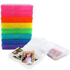 Photo Storage Box Plastic Organizer Container For 4x6  Pictures Postcard Holders
