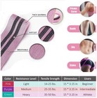 Fabric Cloth Resistance Booty Bands Loop Set Of 3 Exercise Workout Gym Fitness