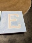 Pottery Barn Kids Canvas Name Wall Art Pastel Letter Blocks Set Of 5 Katie 5x5