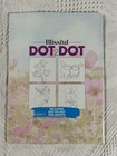 New Super Challenging Adult Blissful Dot 2 Dot Brain Teaser Coloring Book Lot 4
