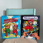 Vintage Nintendo Power 3 Hole Folders Lot Of 2 1988 Zelda Link   Super Mario