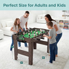 Competition Sized Foosball Table  Full Size 48in Portable Soccer With Ball For H