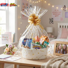 Small Woven Gift Basket Set 12x8x5  Cotton Rope Storage For Easter   Baby Shower