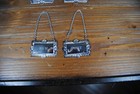Lot Of 4  Antique English Sterling Silver Platted  Decanter Tags