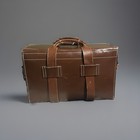 Vintage 1950s-1960s Japanese Leather Camera Case With Strap Made In Japan Used