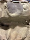 Super Rare Vtg Ww2 Us Military Satchel Canvas Shoulder Messenger Bag