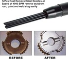 Heavy Duty 4400rpm Air Needle Scaler Cleaner Remove Slag Rust Paint Deburring