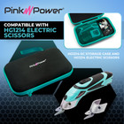 Aqua Cordless Electric Fabric Scissors   heavy-duty Cutter Sewing  Crafts  More