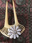 Antique Hairpin Pair Hair Accessory Collectible Clip Used