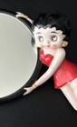 Vintage Betty Boop 1983 Ceramic Hand Mirror      By Vandor-rare       