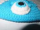 Newborn Baby Crochet One Eyed Monster Photo Costume Photography Prop Set