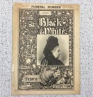 Antique Queen Victoria Funeral Edward Vii Coronation 2 Black   White Newspapers