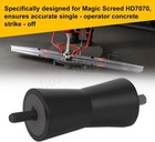 Hd7070 Wet Screed Drive Axle Rubber For Magic Screed Concrete Equipment  1 Piece