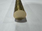 1 5  Solid Brass Round Rod X 12  Long  C360 Brass  1-1 2  Diameter Brass Rod