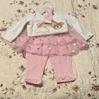 Baby Girls Robe And Pant Set