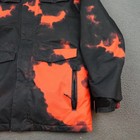 Volcom Jacket Youth 10 Black Orange Leedo Insulated Snowboard Ski 10k Hooded