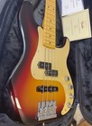 2025 Fender American Ultra Ii Precision Bass Guitar   plek Pro Setup  Ultraburst