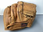 Vintage Nokona 3 Finger Gene Clough J113 White Model Glove Baseball Mitt