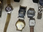 Lot Of 23-vintage And Modern Name Brand Watch Lot Needs Repairs Or Batteries 