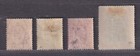 Bahamas Scott 34 45 Vf Mh 1902-1906 King Edward Vii Issues 4 Stamps Scv  51 75
