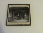 Glass Magic Lantern Slide Windsor Castle Throne Room C1890 Photo England