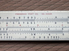 Vintage Frederick Post Co  1444k Pocket Slide Rule W  Case - Hemmi Japan