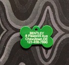 Custom Laser Engraved Dog Tag Pet Id With Free Shipping And A Free Split Ring