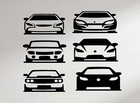 Cars Wall Decal  Sports Theme Art  Nursery Decor  Boys Room Diy Nm079