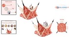 Small Animal Hanging Hammock Linen Double Layers For Hamster  Ferret  Guinea Pig