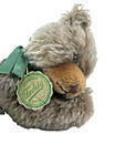Vintage Hermann Original Miniature 7 5  Teddy Bear Plush Wool Blend W Green Tag