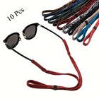 10 Pack Sports Sunglasses Strap Neck Cord Eyeglass Glasses Lanyard Holder String