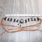 1 Bone Hairpipe Bead Choker   1767        Mountain Man Jewelry
