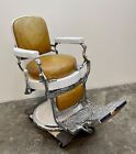 Beautiful-caramel 1920s Koken Barber Chair