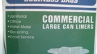 Iron-hold Commercial Large Can Liners 45-50 Gal  80 Clear Bags  96120  Fs