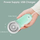 Lint Pill Fluff Fuzz Remover Shaver Electric Clothes Fabrics Sweater Household