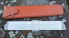 Vintage Keuffel   Esser K e Deci-lon 10 Slide Rule 68 1100 With Leather Case