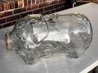 5 Gallon Glass Pig - Vintage - Libbey - This Little Piggy Went To Market